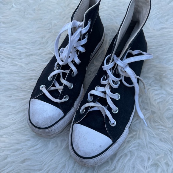 Converse Black High-Top Sneakers - Picture 2 of 3